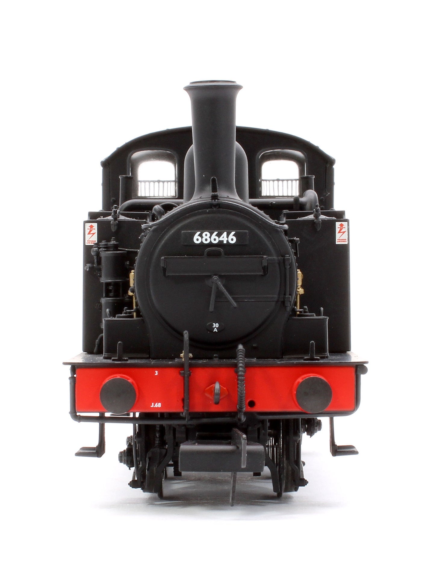 BR Class J68 'Buckjumper' BR Black Late Crest 0-6-0 Tank Locomotive No.68646