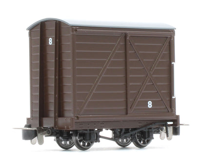 990302 Covered Van - Plain Brown No.8