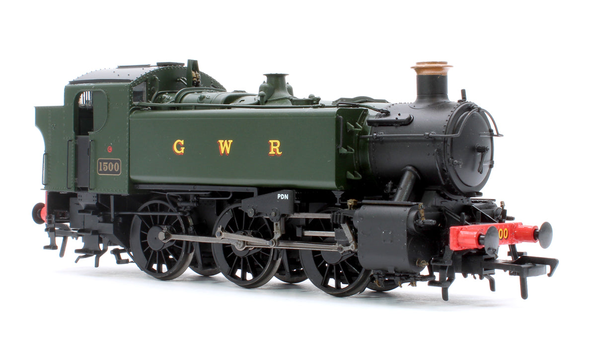 Pre-Owned GWR 15xx Pannier Tank - No.1500 Green - Steam Tank Locomotive - DCC Sound
