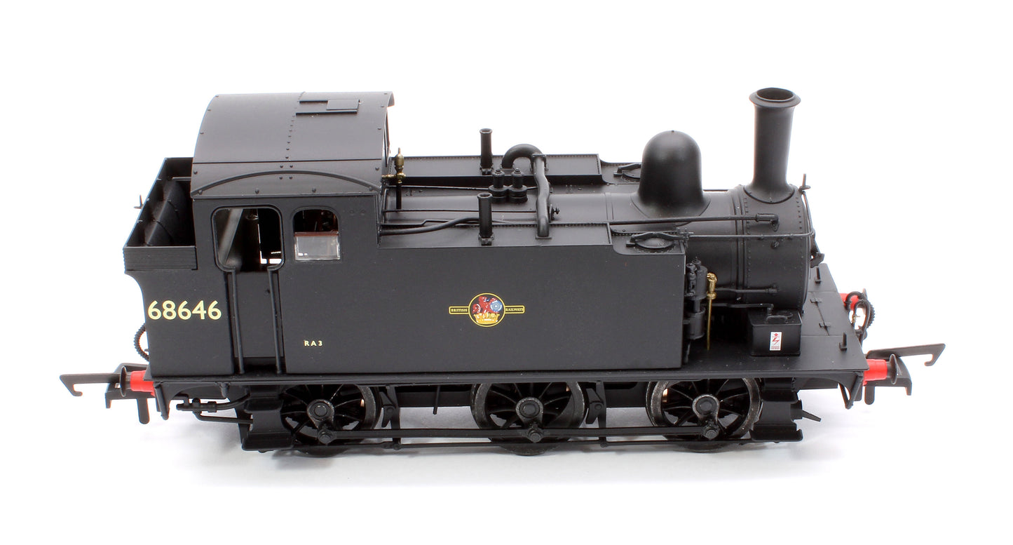 BR Class J68 'Buckjumper' BR Black Late Crest 0-6-0 Tank Locomotive No.68646 (DCC Sound)