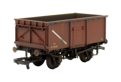 Pre-Owned 37-256 16T Mineral Wagon BR Bauxite 'B555332' - Custom Weathered