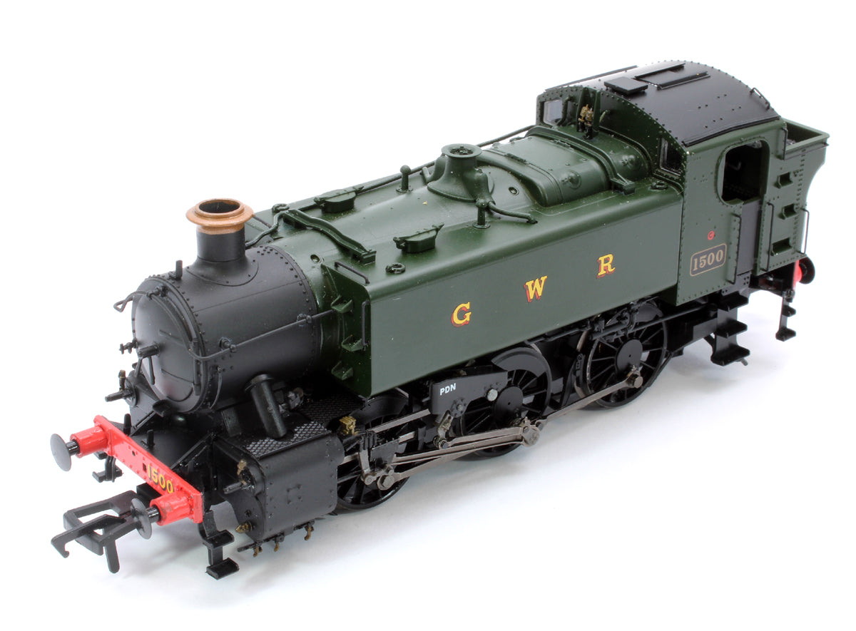 GWR 15xx Pannier Tank - No.1500 Green - Steam Tank Locomotive