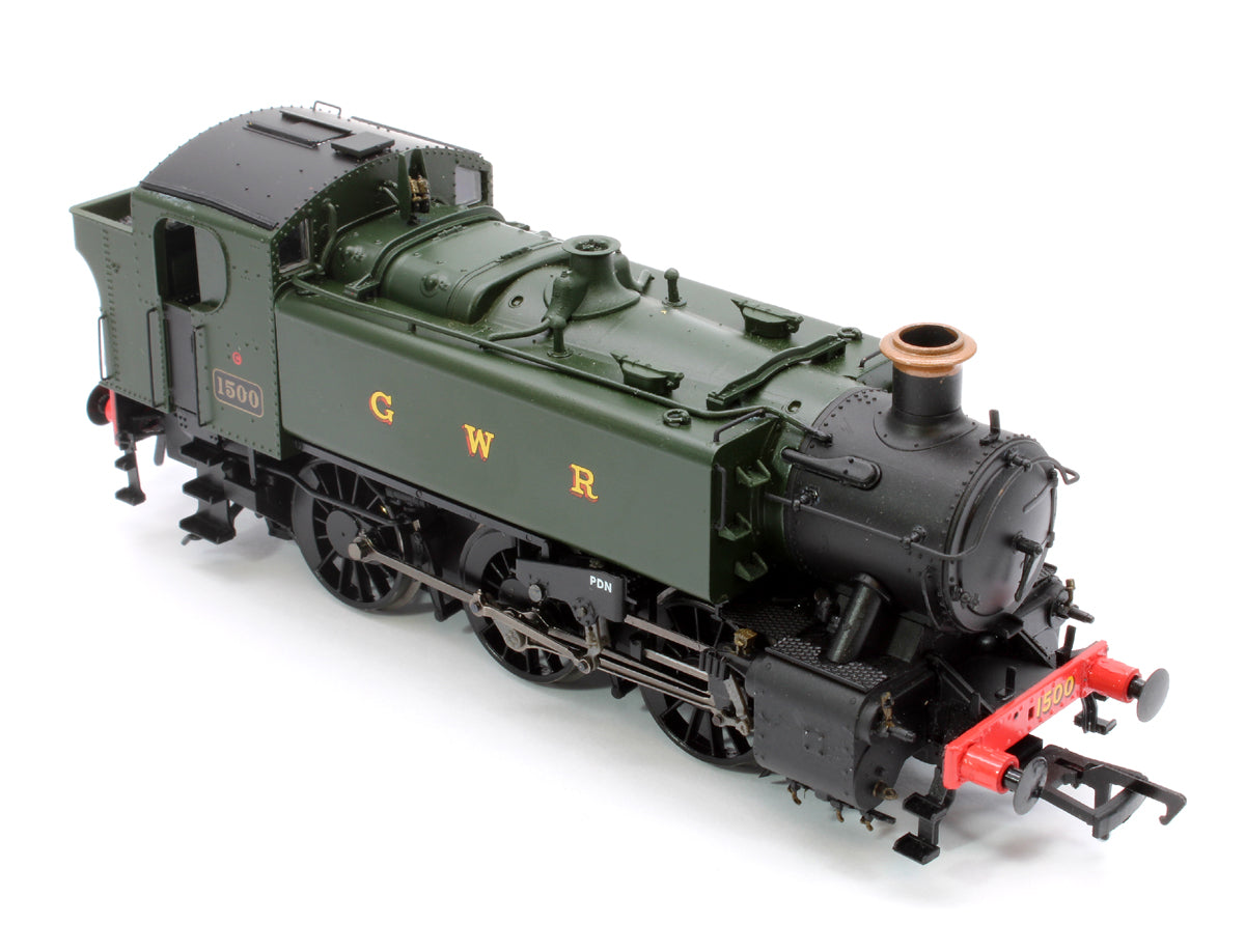 GWR 15xx Pannier Tank - No.1500 Green - Steam Tank Locomotive
