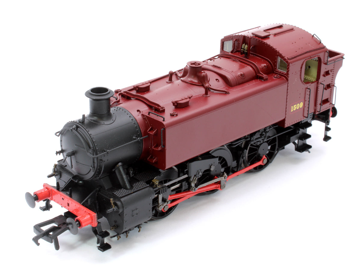 BR 15xx Pannier Tank - 1509 NCB Maroon - Steam Tank Locomotive - DCC Sound