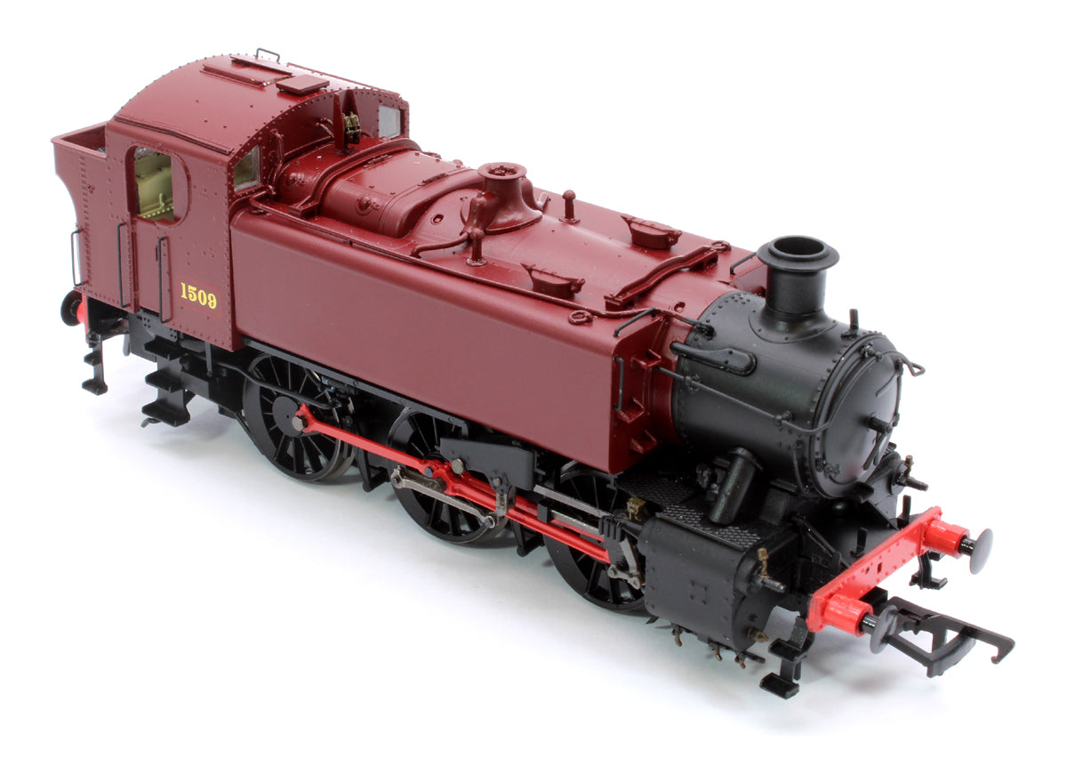 BR 15xx Pannier Tank - 1509 NCB Maroon - Steam Tank Locomotive - DCC Sound