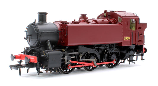 BR 15xx Pannier Tank - 1509 NCB Maroon - Steam Tank Locomotive