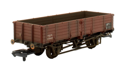 Pre-Owned 38-701 22 Ton Pipe Wagon BR Bauxite (Late) 'B484163' - Custom Weathered