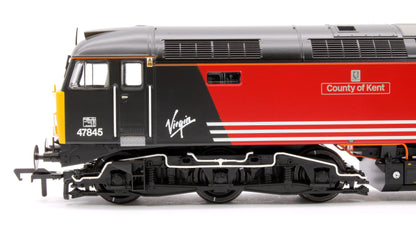 Pre-Owned Class 47/4 47845 'County of Kent' Virgin Trains (Original) Diesel Locomotive - DCC Sound