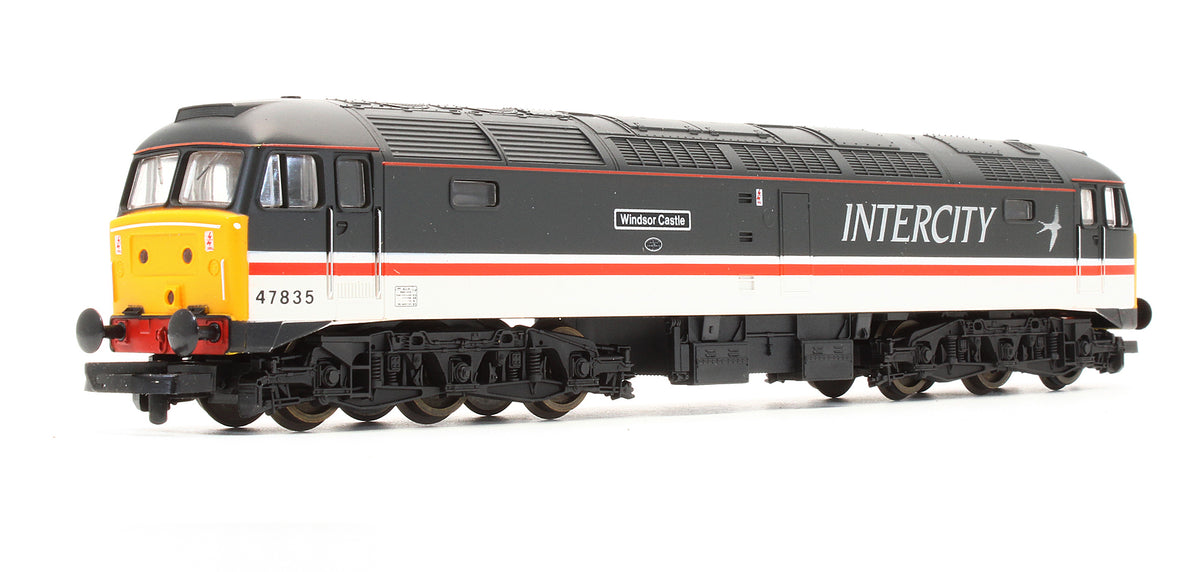 Pre-Owned Intercity Swallow Class 47835 'Windsor Castle' Diesel Locomotive - Limited Edition