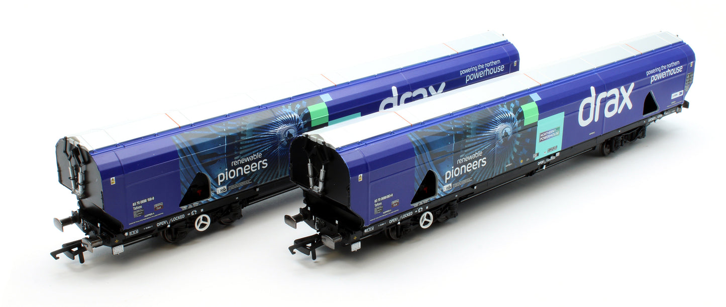 Pre-Owned Drax Biomass Wagon Pack, 83700698083-8 & 83700698158-8