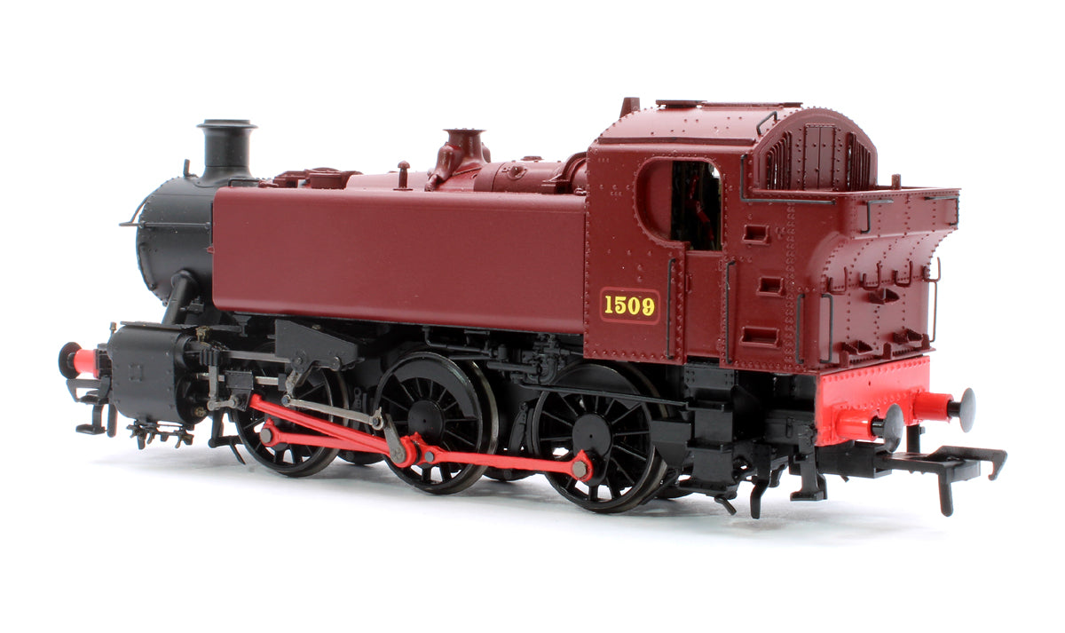 BR 15xx Pannier Tank - 1509 NCB Maroon - Steam Tank Locomotive - DCC Sound