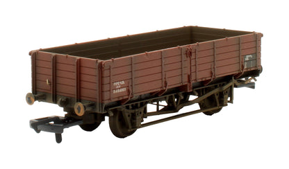Pre-Owned 38-701 22 Ton Pipe Wagon BR Bauxite (Late) 'B484163' - Custom Weathered