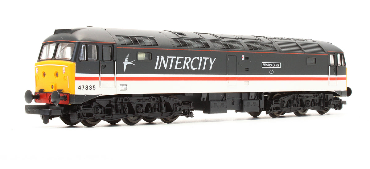 Pre-Owned Intercity Swallow Class 47835 'Windsor Castle' Diesel Locomotive - Limited Edition
