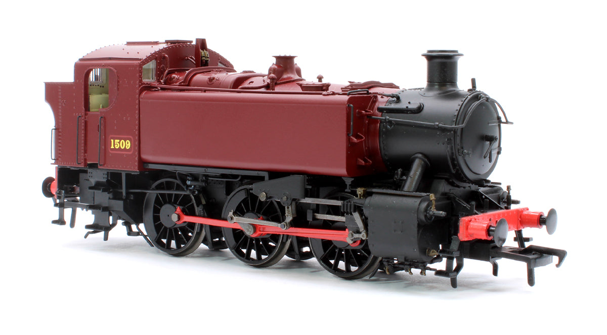 BR 15xx Pannier Tank - 1509 NCB Maroon - Steam Tank Locomotive