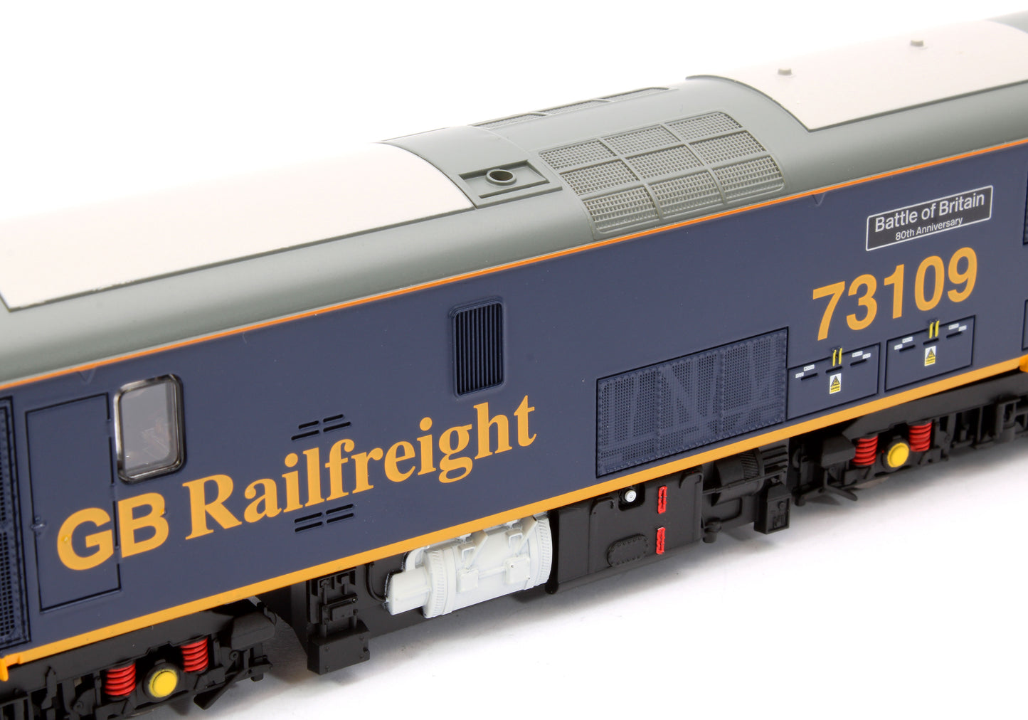 Railroad Plus Class 73, Bo-Bo, 73109 'Battle of Britain' GB Railfreight Electro Diesel Locomotive - Triplex Sound Fitted