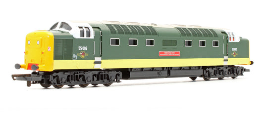 Pre-Owned BR Two Tone Green Class 55002 'The Kings Own Yorkshire Light Infantry' Diesel Locomotive
