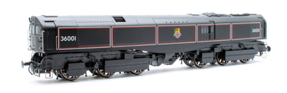 SR Bulleid "The Leader" BR Black (Early Crest) 0-6-6-0 Articulated Steam Locomotive - DCC Fitted