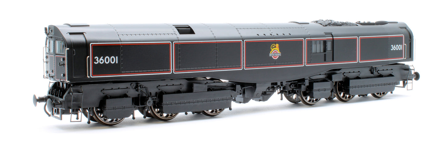 SR Bulleid "The Leader" BR Black (Early Crest) 0-6-6-0 Articulated Steam Locomotive