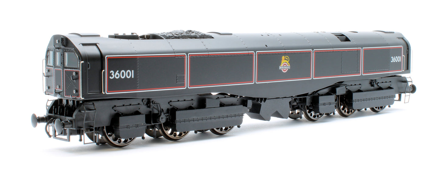 SR Bulleid "The Leader" BR Black (Early Crest) 0-6-6-0 Articulated Steam Locomotive