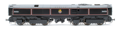 SR Bulleid "The Leader" BR Black (Early Crest) 0-6-6-0 Articulated Steam Locomotive - DCC Fitted