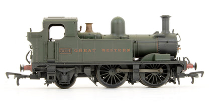 Pre-Owned H1402 Class 58XX 5814 0-4-2T GWR Unlined Green Steam Locomotive (Weathered)