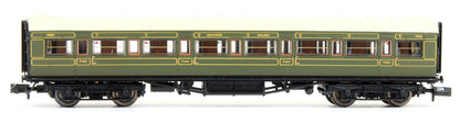 Pre-Owned Maunsell Coach Set 469 SR Lined Green
