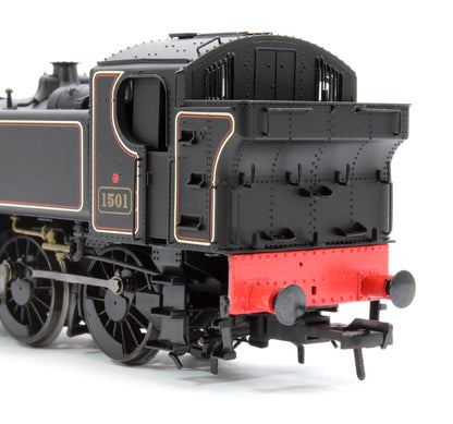 BR 15xx Pannier Tank - 1501 Lined Black Early Crest (as preserved) - Steam Tank Locomotive - DCC Sound