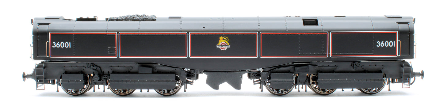 SR Bulleid "The Leader" BR Black (Early Crest) 0-6-6-0 Articulated Steam Locomotive