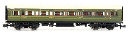 Pre-Owned Maunsell Coach Set 469 SR Lined Green