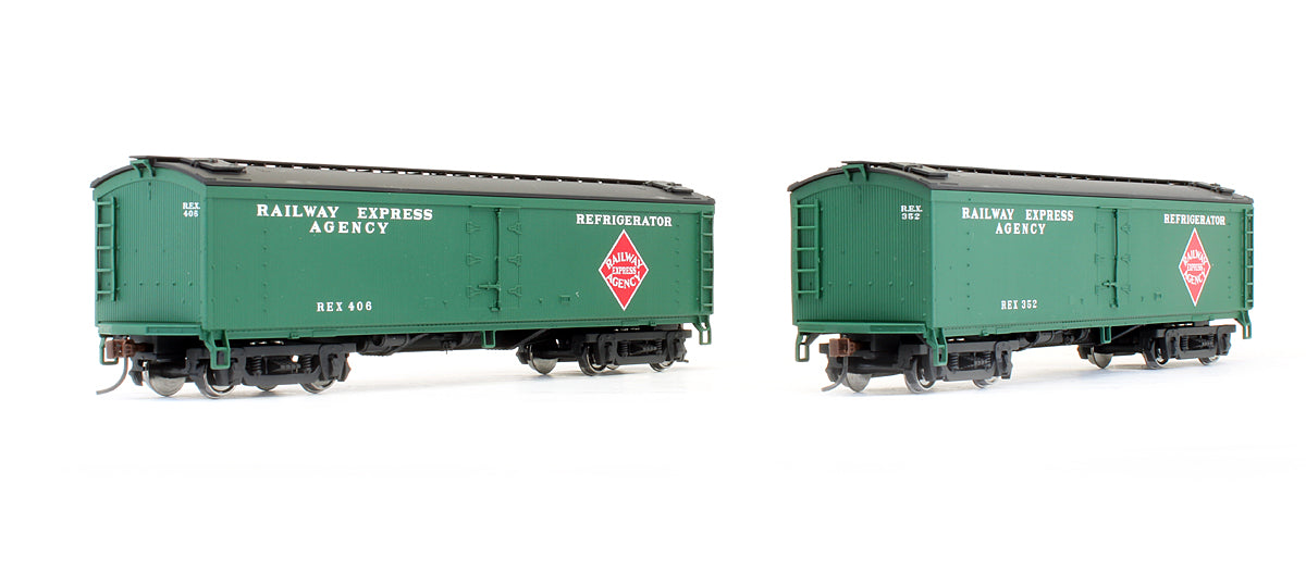 Pre-Owned GACX Wood Reefer With Bolted Pedestal Truck- 2 Pack