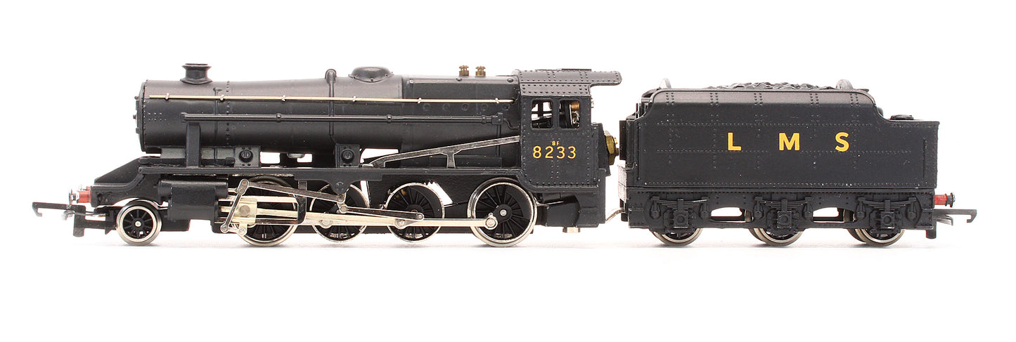 Pre-Owned LMS Black 2-8-0 Freight '8233' Steam Locomotive