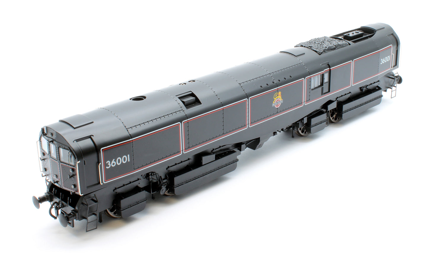 SR Bulleid "The Leader" BR Black (Early Crest) 0-6-6-0 Articulated Steam Locomotive