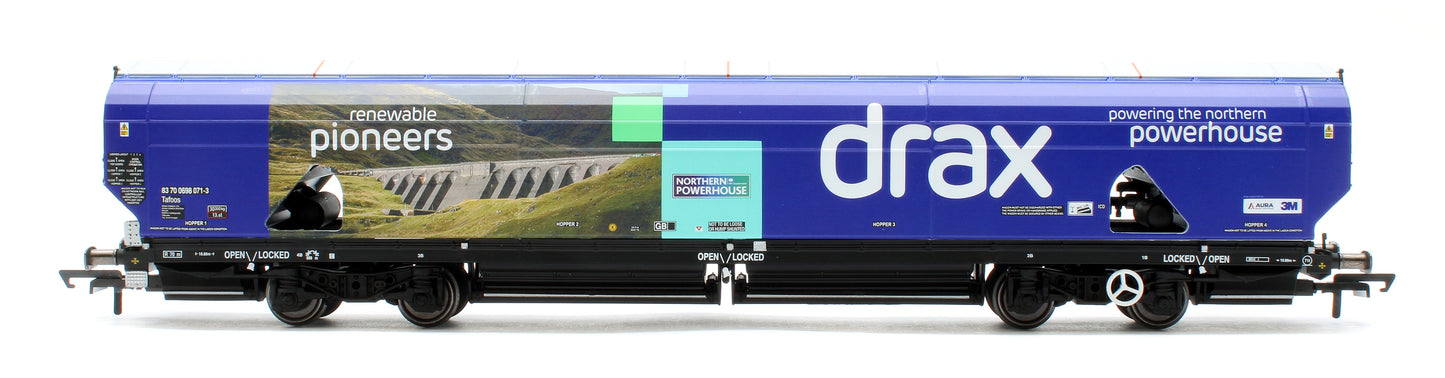 Pre-Owned Drax Biomass Wagon Pack 83700698071-3 & 83700698009-3