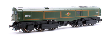 SR Bulleid "The Leader" BR Green (Late Crest) 0-6-6-0 Articulated Steam Locomotive - DCC Sound