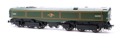 SR Bulleid "The Leader" BR Green (Late Crest) 0-6-6-0 Articulated Steam Locomotive - DCC Sound