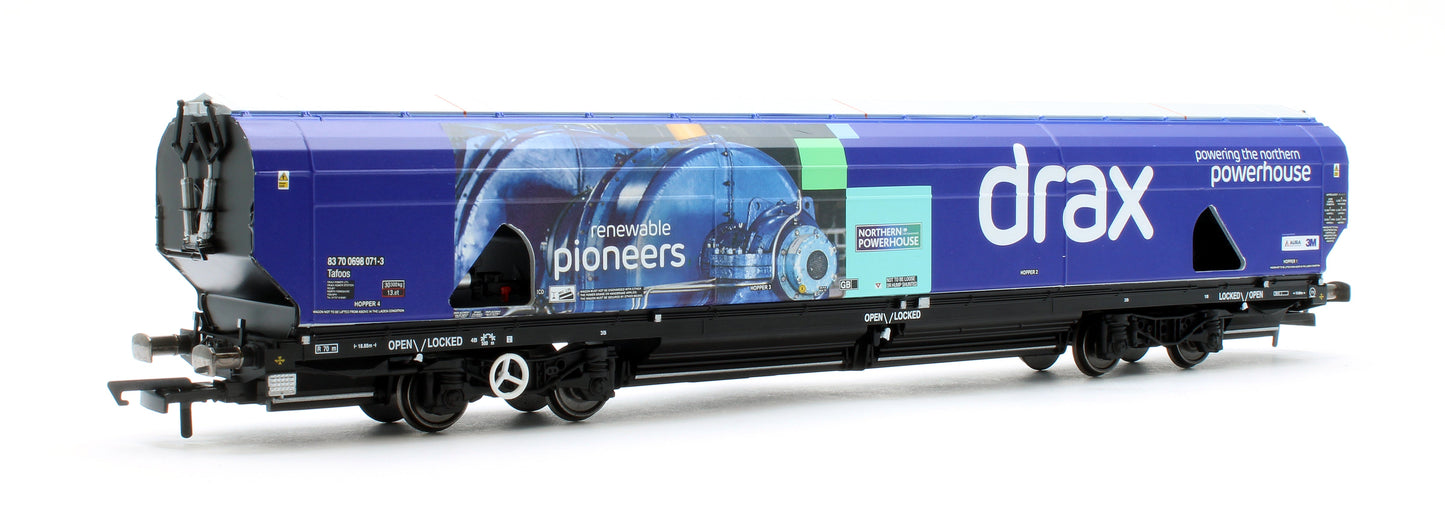 Pre-Owned Drax Biomass Wagon Pack 83700698071-3 & 83700698009-3