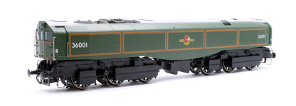 SR Bulleid "The Leader" BR Green (Late Crest) 0-6-6-0 Articulated Steam Locomotive