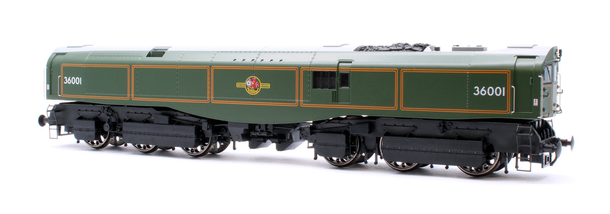 Pre-Owned SR Bulleid "The Leader" BR Green (Late Crest) 0-6-6-0 Articulated Steam Locomotive