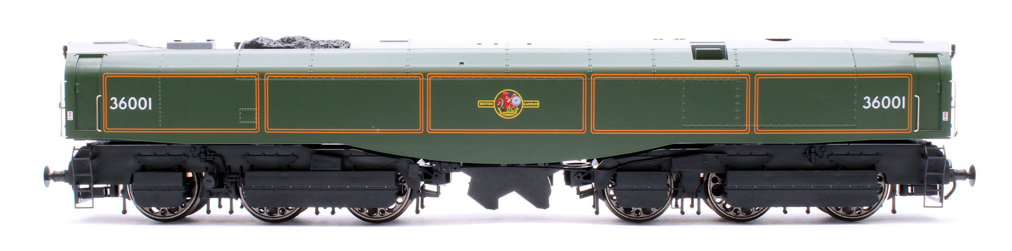 SR Bulleid "The Leader" BR Green (Late Crest) 0-6-6-0 Articulated Steam Locomotive - DCC Sound