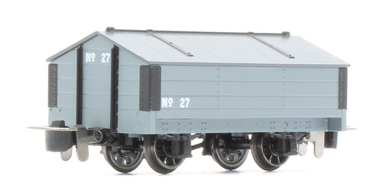990403 Peaked Roof Van - Plain Grey No.27