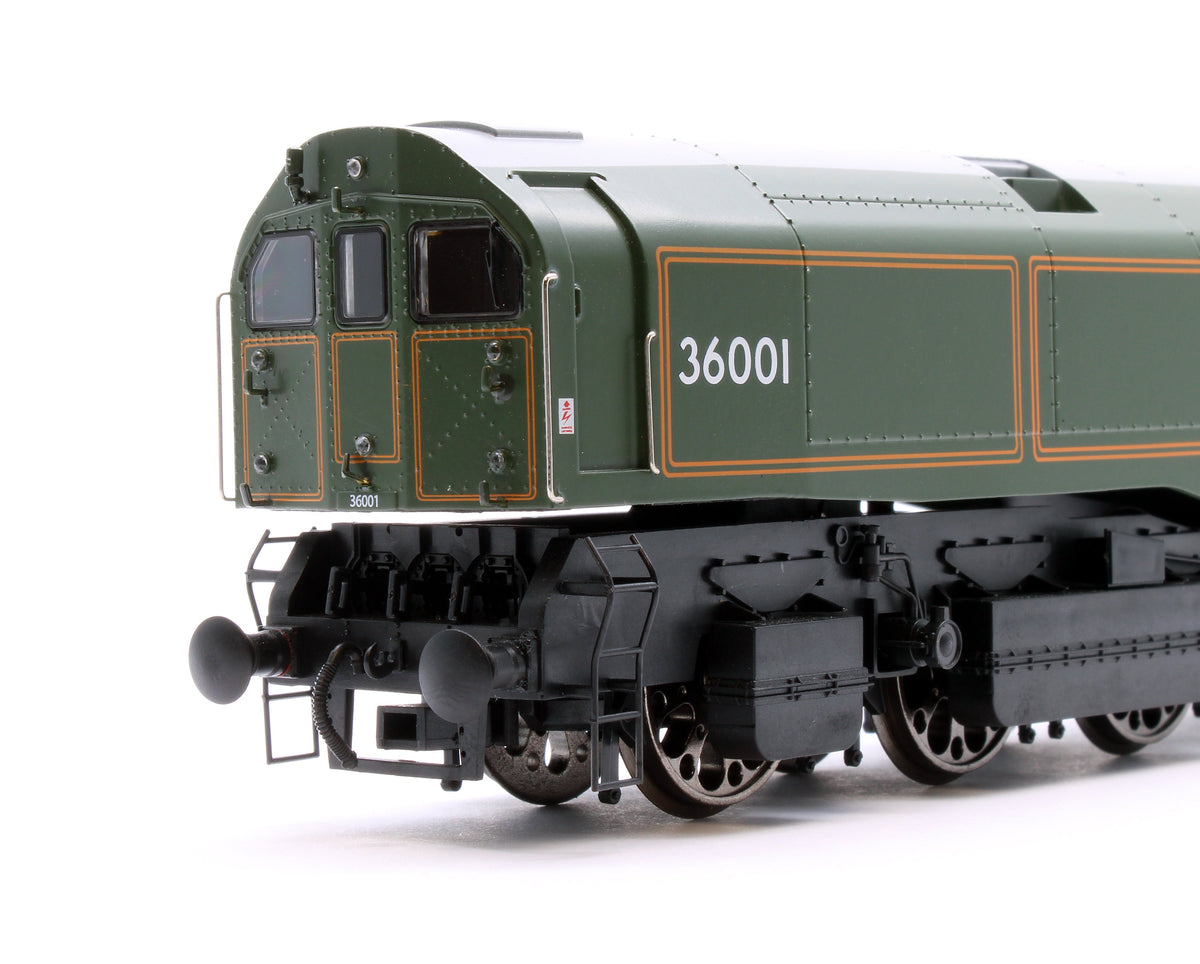 Pre-Owned SR Bulleid "The Leader" BR Green (Late Crest) 0-6-6-0 Articulated Steam Locomotive