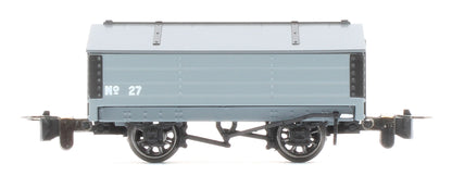 990403 Peaked Roof Van - Plain Grey No.27