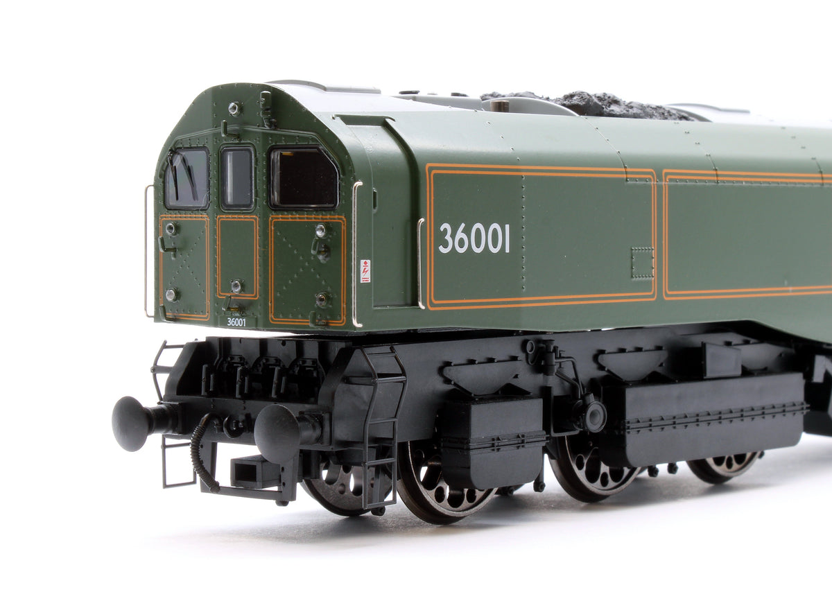 Pre-Owned SR Bulleid "The Leader" BR Green (Late Crest) 0-6-6-0 Articulated Steam Locomotive