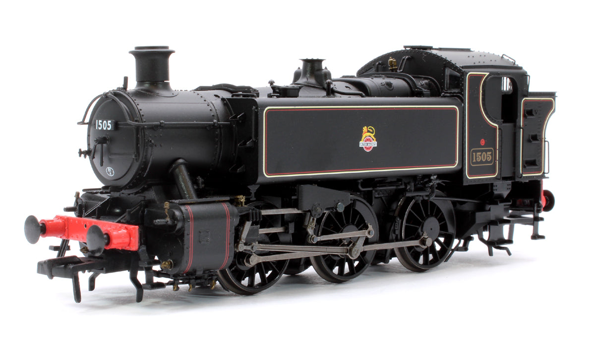 Pre-Owned BR 15xx Pannier Tank - 1505 Lined Black Early Crest - Steam Tank Locomotive - DCC Sound
