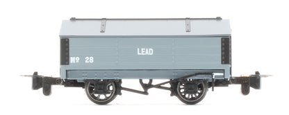990404 Peaked Roof Van - Grey 'Lead' No.28