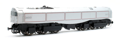 SR Bulleid "The Leader" Prototype Grey (No Crest) 0-6-6-0 Articulated Steam Locomotive