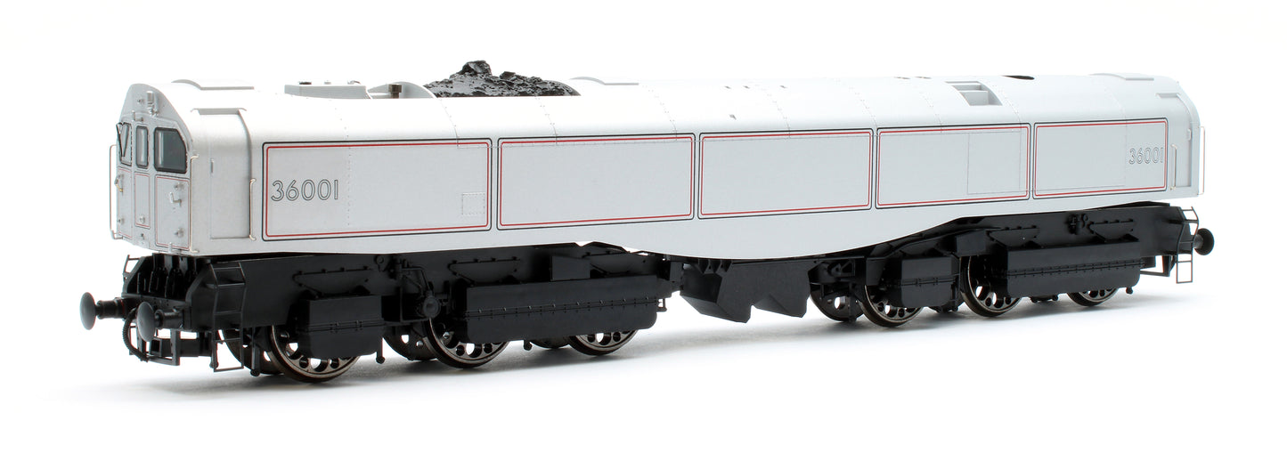 SR Bulleid "The Leader" Prototype Grey (No Crest) 0-6-6-0 Articulated Steam Locomotive - DCC Fitted