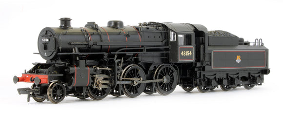 Pre-Owned Ivatt Class 2 2-6-0 43154 With Tablet Catcher E/Emblem Steam Locomotive (DCC Fitted)