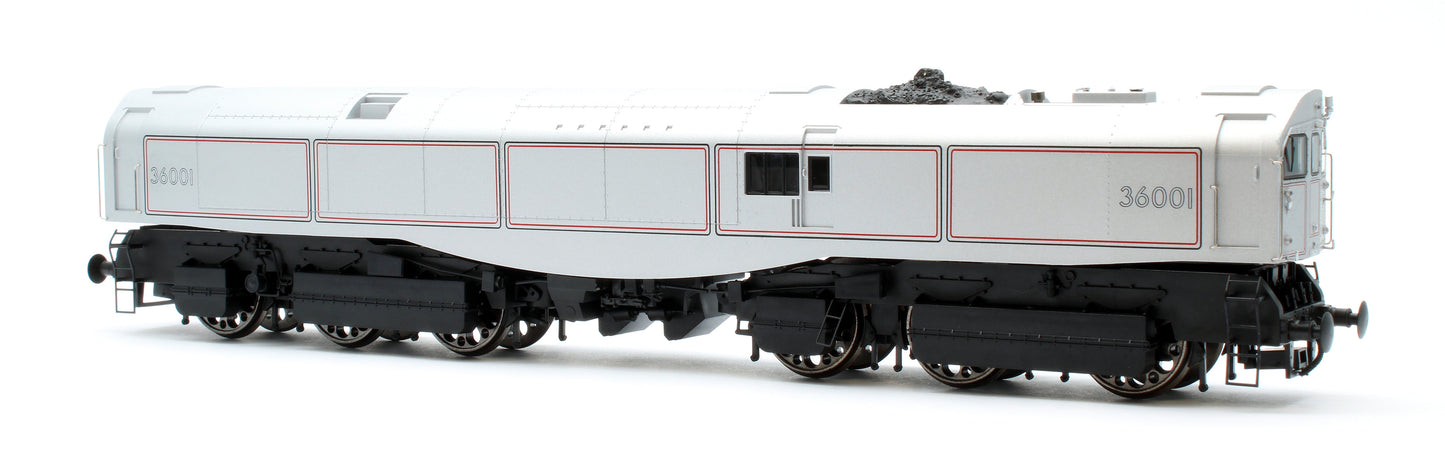 Pre-Owned SR Bulleid "The Leader" Prototype Grey (No Crest) 0-6-6-0 Articulated Steam Locomotive - DCC Fitted