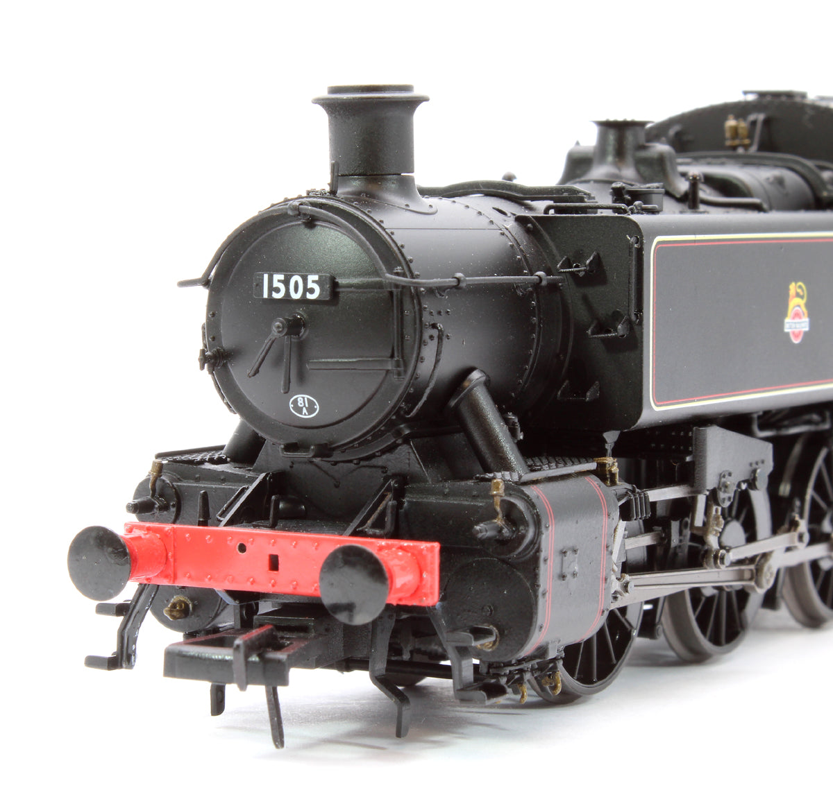 Pre-Owned BR 15xx Pannier Tank - 1505 Lined Black Early Crest - Steam Tank Locomotive - DCC Sound